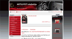 Desktop Screenshot of motulpisti.hu